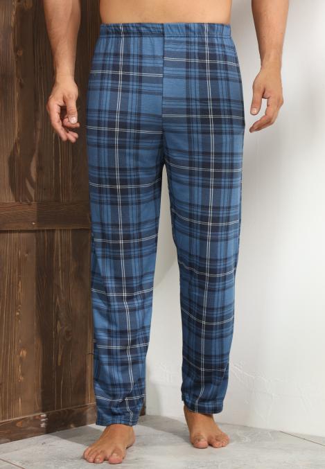 Pantaloni de Pijama ,Barbati,Culoare Albastru ,Engros